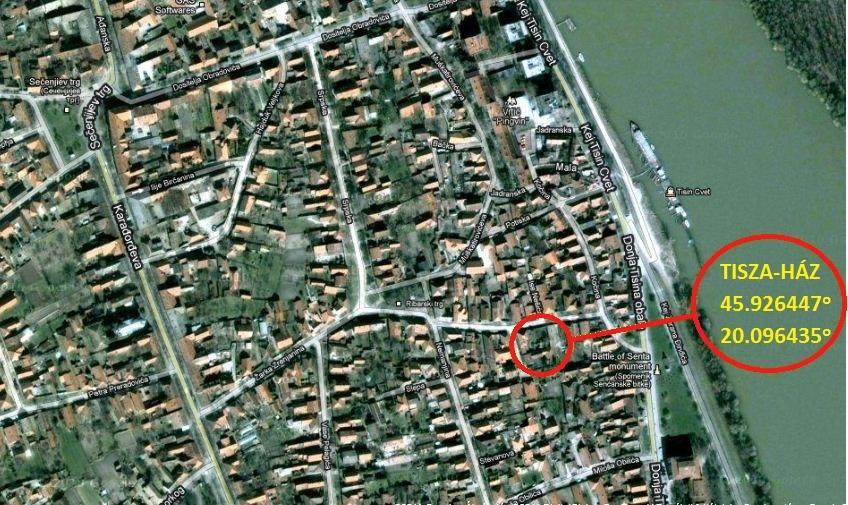 Guest House Tisza Haz Senta Eksteriør bilde