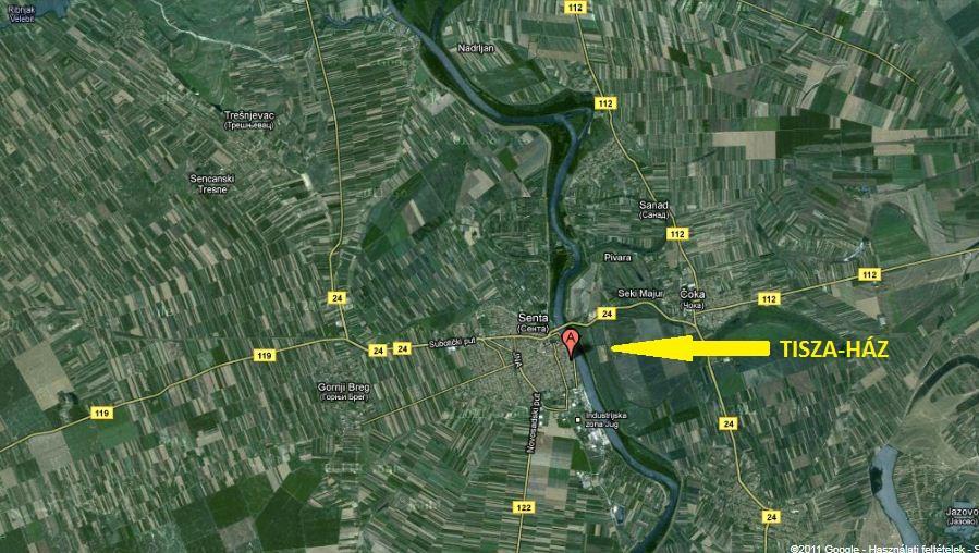Guest House Tisza Haz Senta Eksteriør bilde